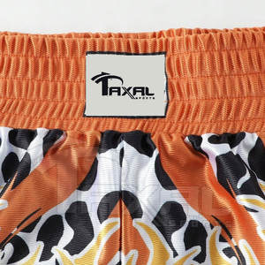 Fabrication en usine de shorts de Muay Thai sublimés nouveau design de kimono de Jiu Jitsu Muay Thai Shorts - Product Image 3