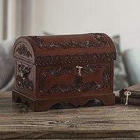 Boîte en bois de manguier décorative polie et écologique d'Inde-cadeau de mariage et décoration intérieure de vente à chaud - Product Image 3