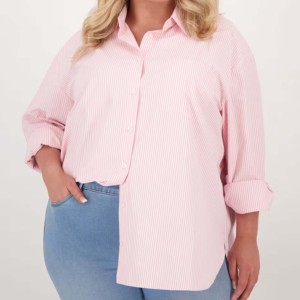 Camisa Larga de Talla Grande para Mujer, Nueva Colección de Verano, Blusa Transpirable para Mujer - Product Image 6