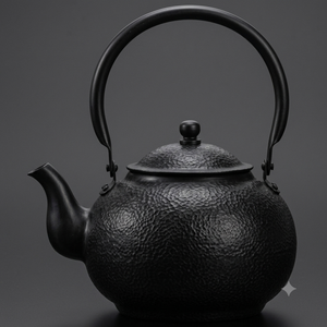 Amazing Metal Tea Kettle With Wooden Handle And Lid Round Design For Kitchen Use Handmade <b>Teapot</b> On Sale - Product Image 5