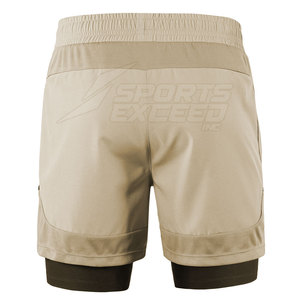 Precio al por mayor Pantalones cortos de gimnasio Ropa de fitness Pantalones cortos de gimnasio Spandex Poliéster Pantalones cortos de gimnasio Para la venta en línea - Product Image 2