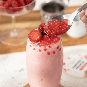 Perles éclatantes de saveur de haute qualité, perles éclatantes à la saveur de fraise très vendues pour les boissons - Product Image 6