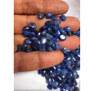 210 Pc de saphir bleu naturel 8x6mm facette ovale 420 Cts Iroc ventes haute qualité saphir coupe ovale pierre précieuse en vrac US $192 pour tous - Product Image 2