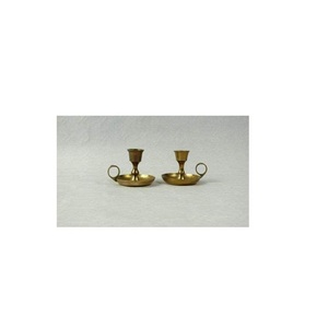เชิงเทียนโลหะทองเหลืองขัดเงาแฮนด์เมดขนาดเล็กเชิงเทียน - Product Image 5