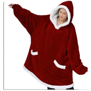 Pyjama Pull-over Femme Nouveau Style Décontracté Vêtements Thermiques d'Hiver avec Couverture en Laine d'Agneau Hoodie TV Directement du Fabricant - Product Image 2