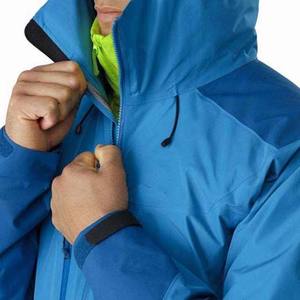 Meilleure vente coupe-vent léger et imperméable pour hommes 100% polyester veste à glissière de gymnastique sport d'hiver personnalisé revêtement de toile haut - Product Image 2