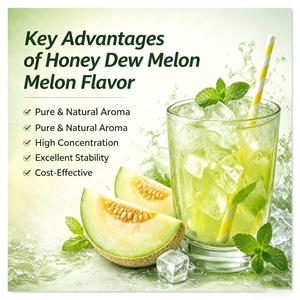 Arôme de melon Honey Dew pour les boissons |   Concentré d'arômes de qualité alimentaire, fournisseur d'arômes liquides à haute concentration - Product Image 2