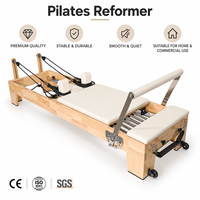Lit de Pilates Reformer, Équipement de Pilates, Reformer en bois d'érable pour usage commercial, Vente directe usine