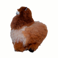 VICUNA HANDRICRAFT Muñeco de Peluche Corto Unisex de 6.5CM con Relleno de Algodón PP 100% Peruano