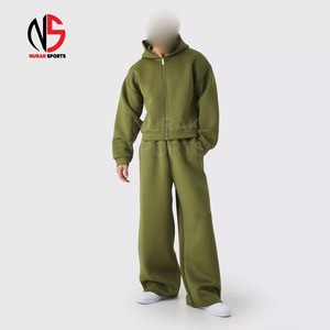 Conjunto de Sudadera con Capucha y Pantalones Deportivos de Alta Calidad, Algodón, Unisex, con Logotipo, Estilo Urbano Informal, en 2026 - Product Image 1