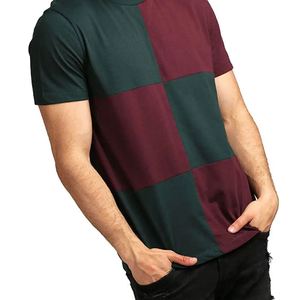 Camisetas Ringer para Hombre, 100% Algodón, Venta al por Mayor, Nuevo Diseño de Moda, Cuello Redondo, Corte Regular, Mangas Cortas, OEM ODM - Product Image 5