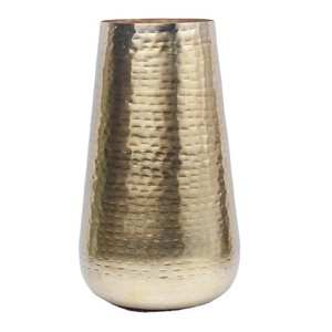 Martelé Design Luxueux Vase À Fleurs Fête De Mariage Maison Décoration Salon Vases À Fleurs Maison Jardin Extérieur - Product Image 1