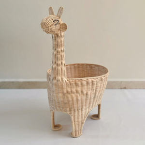 Panier de rangement en rotin écologique, paniers de haute qualité, décoration et organisation de chambre d'enfant - Product Image 3