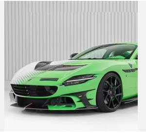 Propre impeccablement 2022 Fe Rrari Roma Man Sory couleur spéciale Turbo moteur lumière intérieur sièges en cuir R18 pneus prêt à l'emploi - Product Image 1