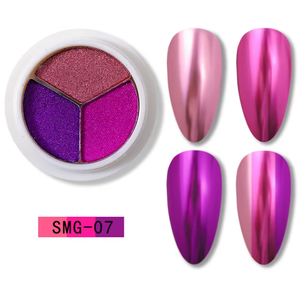 CROMO MULTICOLOR ROSA Y MORADO en Polvo Hecho de Resinas - Product Image 1