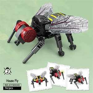 Jouet de construction moderne pour LEGO MOC, insectes, jouet éducatif en plastique ABS, modèle pour enfants de 5 à 7 ans, thème animaux et personnages d'anime - Product Image 6