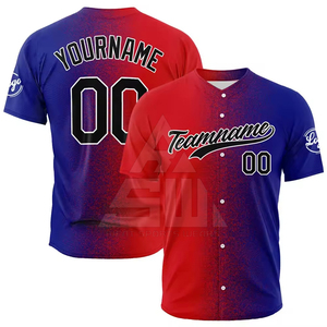 Maillot de baseball pour homme, style optimal, utilisation adulte, nouvelle arrivée 2025, respirant, séchage rapide, léger, 100% polyester, personnalisable - Product Image 5
