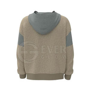 Vente en gros de sweats à capuche unis design personnalisé, sweat-shirt en coton vierge avec logo personnalisé, quantité en vrac pour hommes - Product Image 3