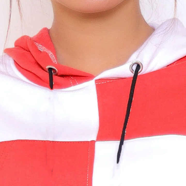 2025 New Wholesale Stock Women's Fitness Tracksuit Set Warm Long Sleeve Casual Crop Top Hoodie Sportswear Women Crop Top hoodies