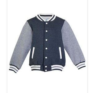Veste de baseball pour enfants, veste de haute qualité personnalisée, bombardier classique respirant, manteau universitaire, décoration d'hiver en fourrure de cuir pour garçons, vente en gros - Product Image 4