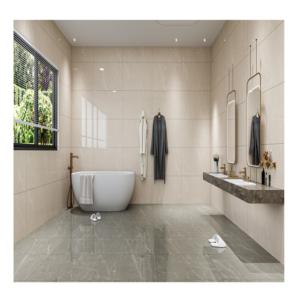 Vitara Ash Fastrack 600x1200mm Carreaux polis Carreaux d'élévation élégants pour centres commerciaux Solide Glaze Brillant Firebrick Villas - Product Image 1