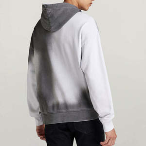 Sudadera con Capucha de Moda para Hombre, Talla Grande, Lavado Desteñido, 100% Algodón, Informal, Holgada, Gruesa - Product Image 4