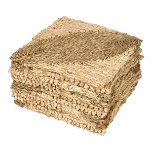 Ev halı halı toptan kare halı ve kilimler el yapımı 100% doğal seagrass mat odaları için