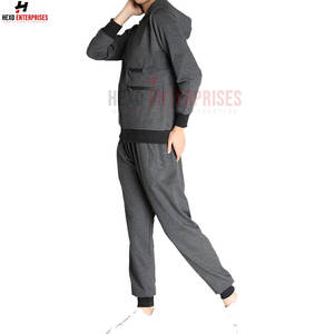 Top qualité femmes survêtements vêtements de rue femmes Gym vêtements de sport couleur grise survêtements Logo sur mesure pour les femmes - Product Image 4