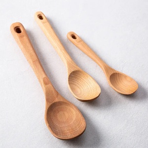 Cuisine moderne bois de pin indien élégant fait à la main décoratif cuillère et fourchette de service dîner servant des ustensiles de cuisine utilisés restaurants et maison - Product Image 5