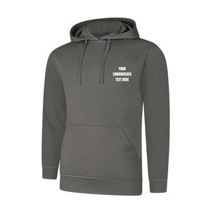 Venta al por mayor OEM muestra gratis hombres Sudadera con capucha 50 algodón 50 poliéster manga larga impresa Oversize pulóver sudaderas con capucha térmicas - Product Image 6