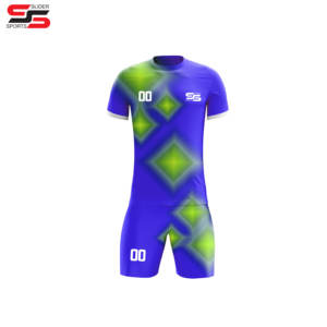 Uniforme de fútbol personalizado para Club y equipo nacional, temporada de verano, estampado por sublimación personalizado, uniformes de fútbol para hombres en tela de poliéster - Product Image 3