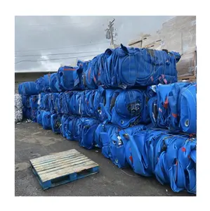 Hot Sale HDPE Drum Regrind Plastic Scrap/HDPE Blue Regrind Natural Industrial Waste Bottle HDPE Blue Drum Flakes low Price