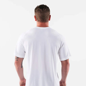 Camiseta de Manga Corta para Hombre, Informal, de Verano, 100% Algodón, de Secado Rápido, Lisa, para Gimnasio, Fitness, Culturismo, Corte Holgado - Product Image 3