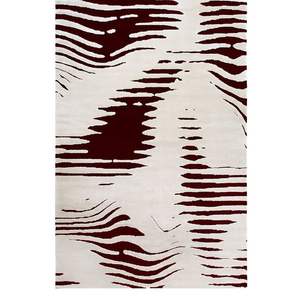 Alfombra de suelo de lujo moderna con mechones a mano de lana 100% personalizada, proveedor indio, TEXTILES INDIOS H/L, opciones de tamaño y respaldo de látex - Product Image 1