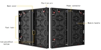 Уличный полноцветный светодиодный рекламный экран высокой четкости IP65, 500x250 мм, яркость 6000 нит, 2 года гарантии, CMS
