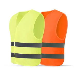 Chaleco de seguridad para hombres y mujeres, chaleco de trabajo de alta calidad, personalizado, ligero, de alta visibilidad, nuevo diseño - Product Image 1