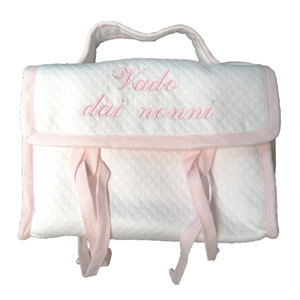 Set de Viaje para Bebé Recién Nacido - Cesta Rosa para la Visita de los Abuelos, 0-12 Meses - Product Image 1