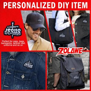 Parche de Jesus The Way Truth Life, parches para coser de 3 pulgadas con bordado cruzado para ropa, mochilas de Pakistán - Product Image 2