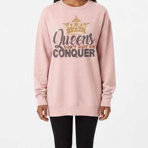 Sweat-shirt décontracté tendance pour femme, coupe classique, en polaire doux, écologique, avec décoration en strass, pour un look streetwear d'hiver - Product Image 3