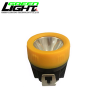 3.8Ah Recargable Miners Cap Lamp Casco inalámbrico Luz 10000lux IP68 PC Material Led Miner Lamp