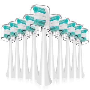 Paquete Económico de 10 Cabezales de Repuesto Redondos para Cepillos de Dientes Eléctricos Oral-B, Recambios Genéricos al por Mayor de Fábrica OEM - Product Image 2