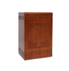 Urnas de Cremación de Madera de Alta Calidad para Uso Funerario y de Entierro para Adultos, Hechas a Mano con Logotipo Personalizado a Bajo Precio - Product Image 1