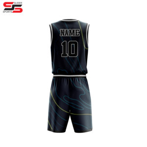 2025 New Launch of Basketball Uniforms With Hot Sublimation and Trendy Prints - Product Image 2