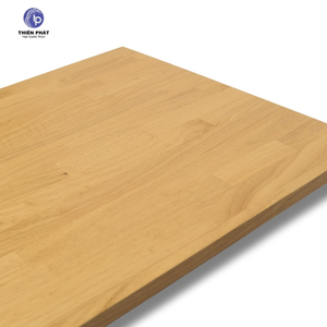 Armoires de cuisine Hevea personnalisables 25x96 pouces, finition huile AC, plan de travail en bois de boucher, fabriqué au Vietnam, épaisseur 1,25 à 1,5 pouces - Product Image 3