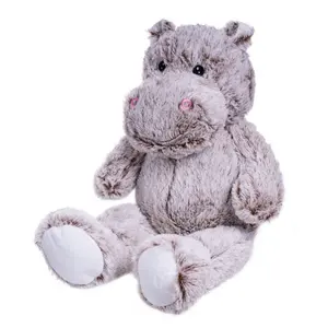 Lion l'hippopotame 80cm-Fabriqué en France-Peluche géante française