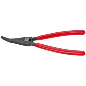 คีมถ่างแหวนล็อคแบบพิเศษของ Knipex ด้ามจับเคลือบพลาสติกพร้อมแหวนล็อคแบบขัดเงาสำหรับแกน - Product Image 1