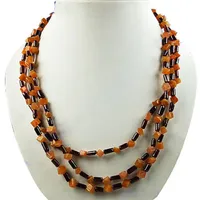 Collier multi-rangs pour femme en or 14 carats et diamants avec grenat et ambre, chaînes religieuses tendance, bijoux cadeau