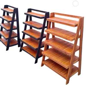 Étagère en bois, présentoir, stand d'exposition - Product Image 4