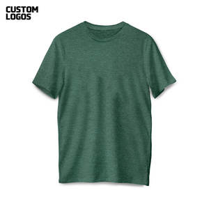 T-shirt personnalisé à manches courtes en coton doux Sérigraphie pour femmes T-shirt vierge à coupe ample avec poche pour femmes - Product Image 6