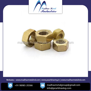 Boulons et écrous en laiton de bonne qualité de qualité industrielle OEM Normes BS à bas prix du fournisseur indien - Product Image 2